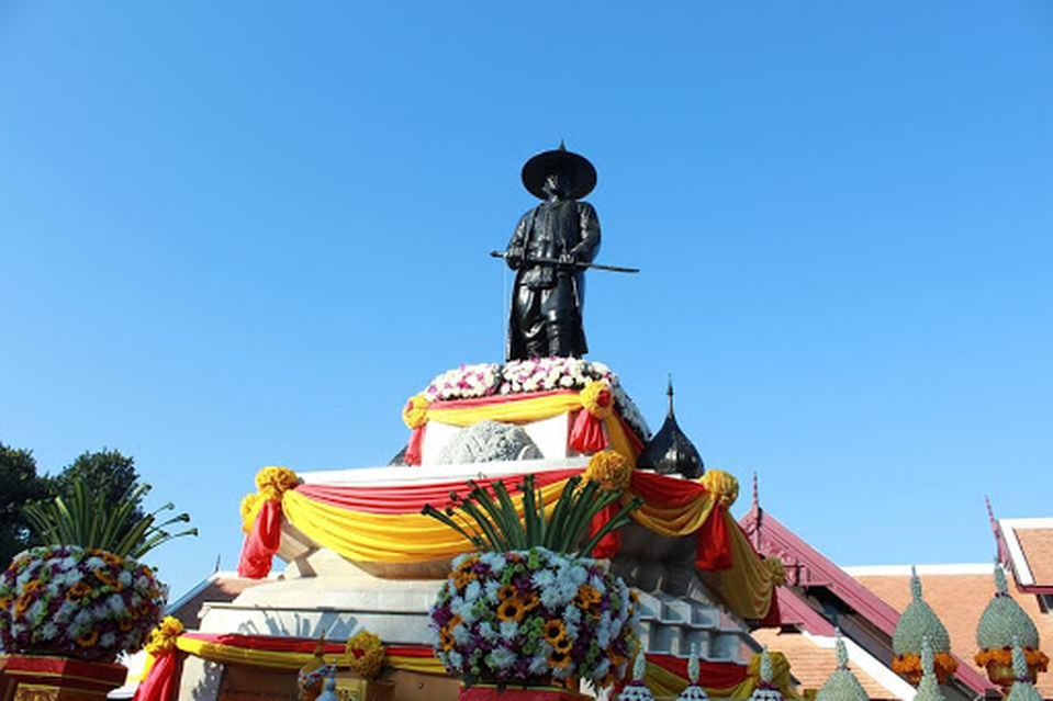 Statue de Chao Kawila, ancien roi de Chiang Mai